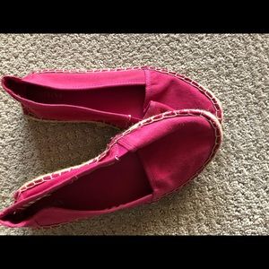 Merona (target brand) hot pink flats